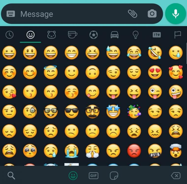 whatsapp chat interface